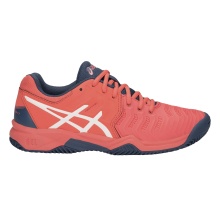 Asics Tennis Shoes Gel Resolution 7 Clay/Tennis Shoes Papaya Red Girls